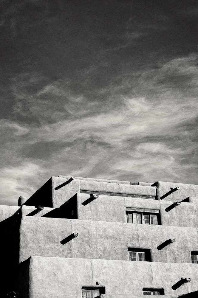 Black and white photograph, frame 41 of 45