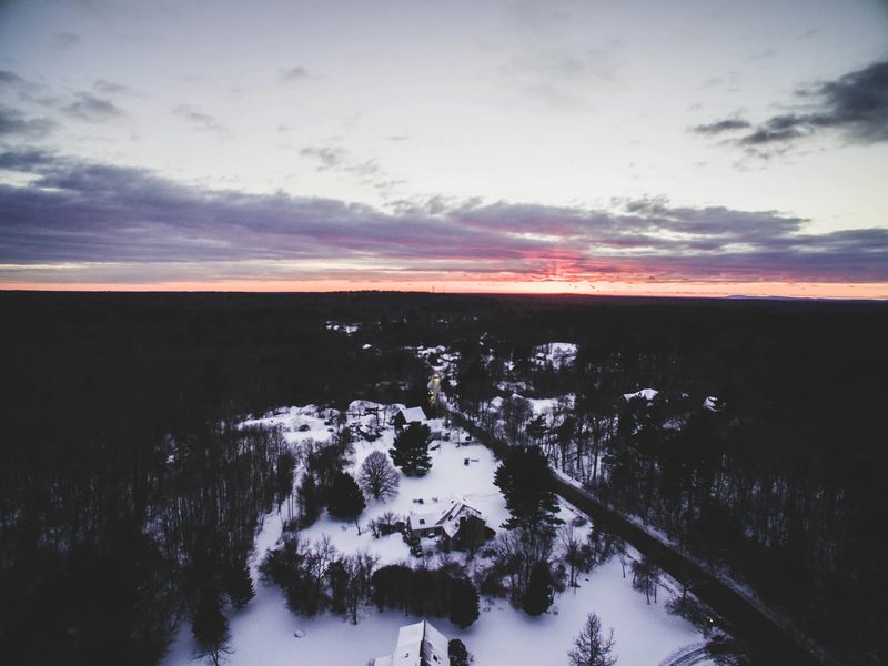 Aerial drone photograph