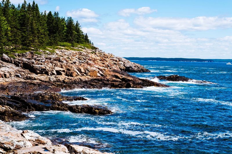 Photograph of coastal Maine, frame 5 of 8